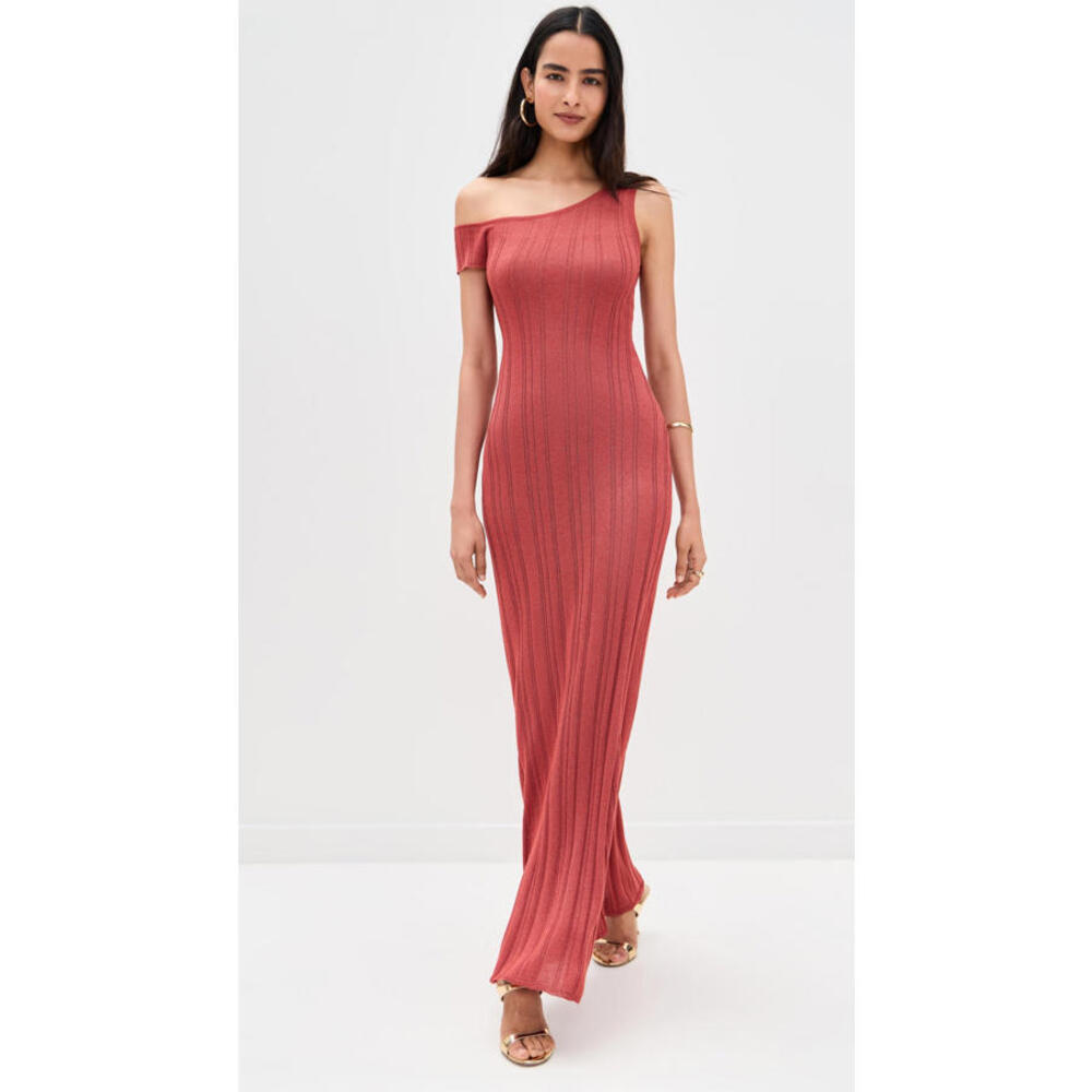 NWT! AFRM Hoda Dress in Rust Size Medium